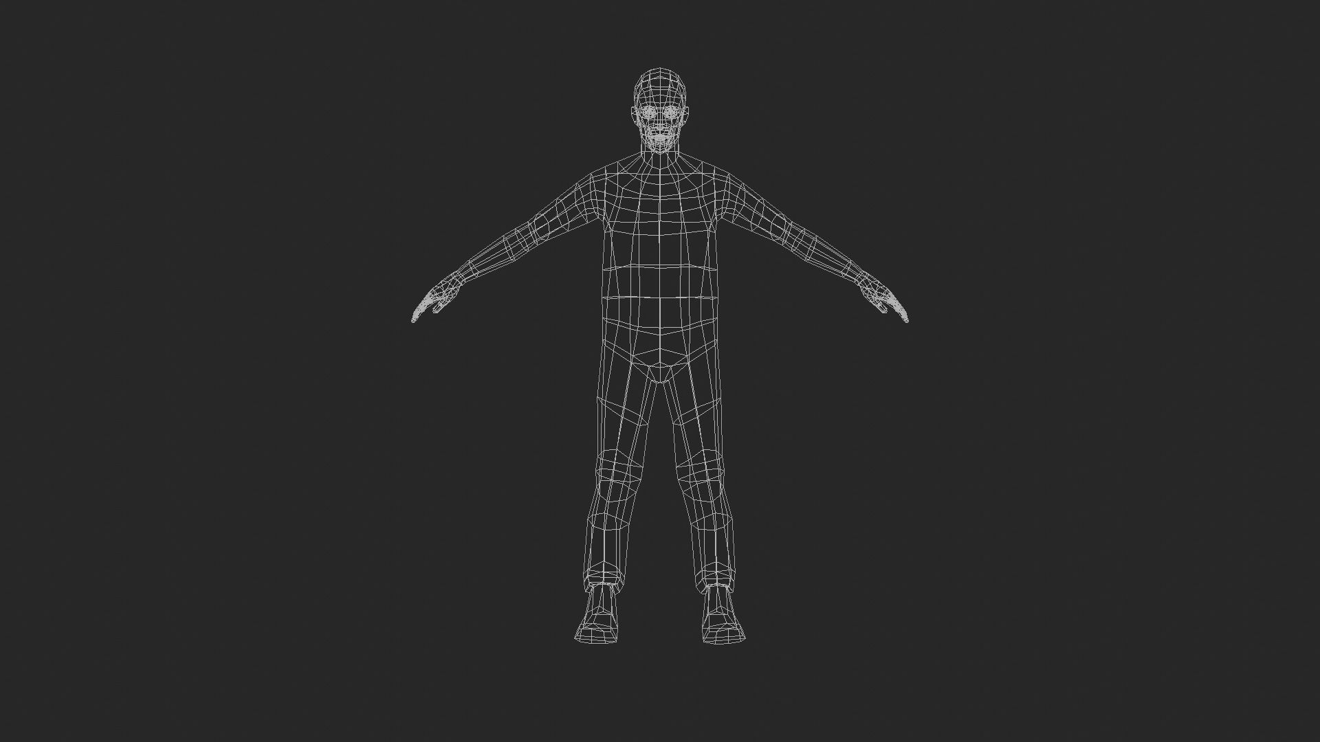 Casual Man with Polo Shirt - With VRCHAT VISEMES Low-poly 3D model_25