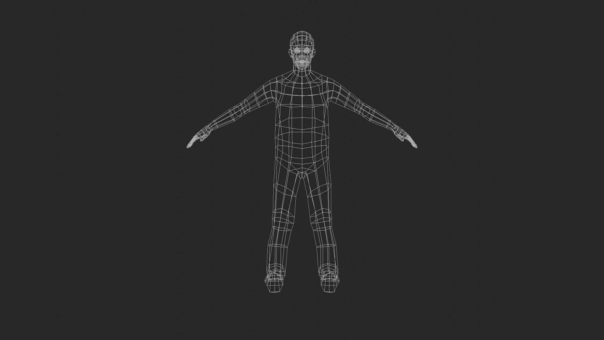 Casual Man with Polo Shirt - With VRCHAT VISEMES Low-poly 3D model_33
