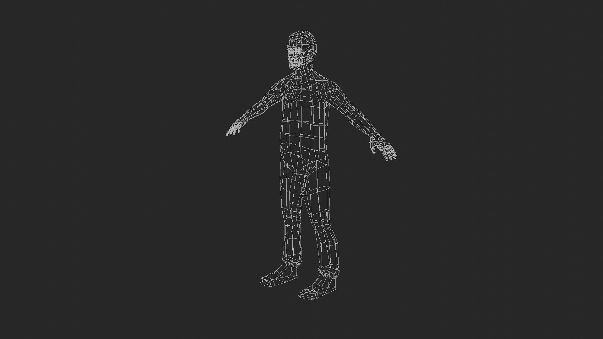 Casual Man with Polo Shirt - With VRCHAT VISEMES Low-poly 3D model_27
