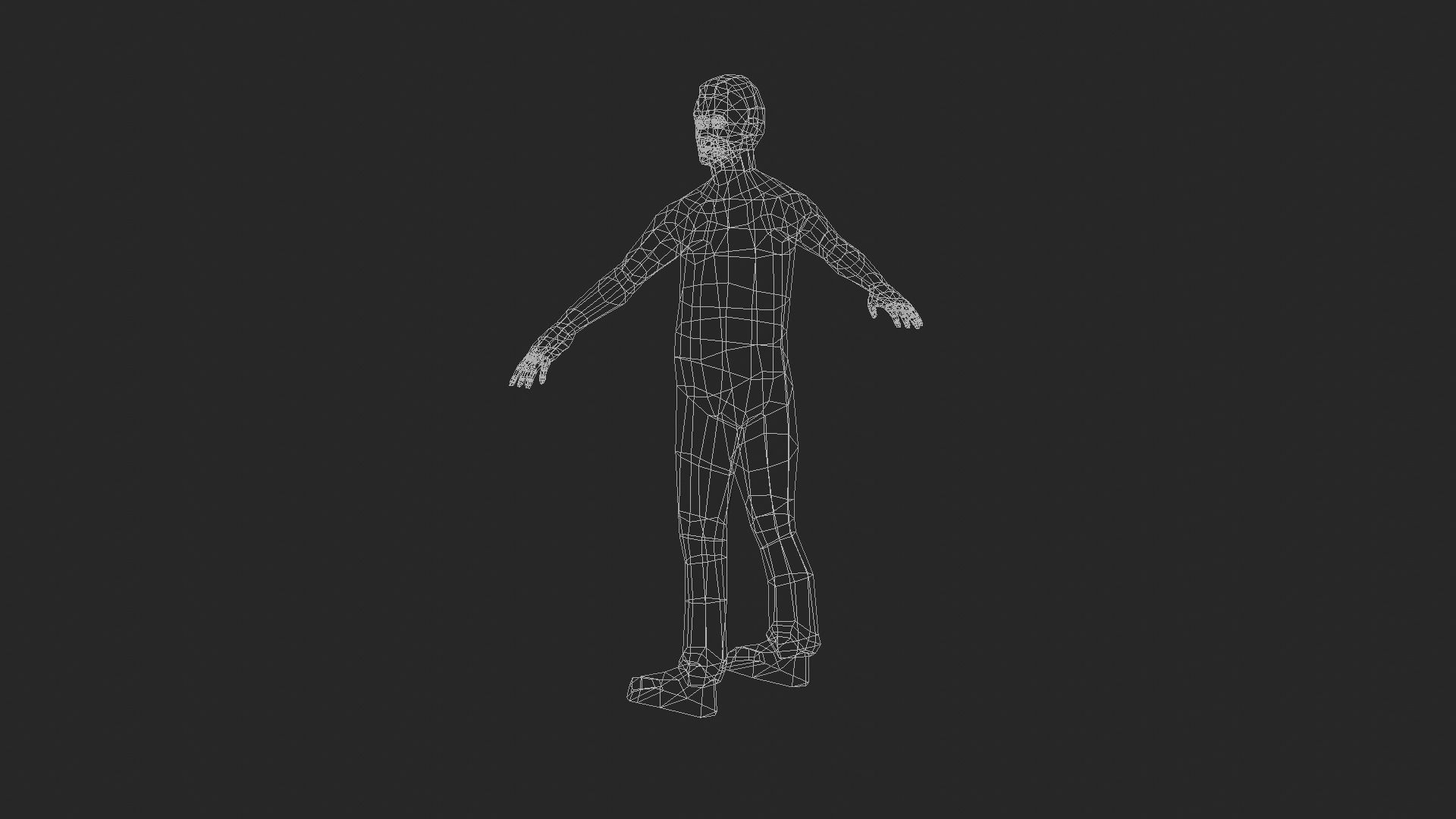 Casual Man with Polo Shirt - With VRCHAT VISEMES Low-poly 3D model_31