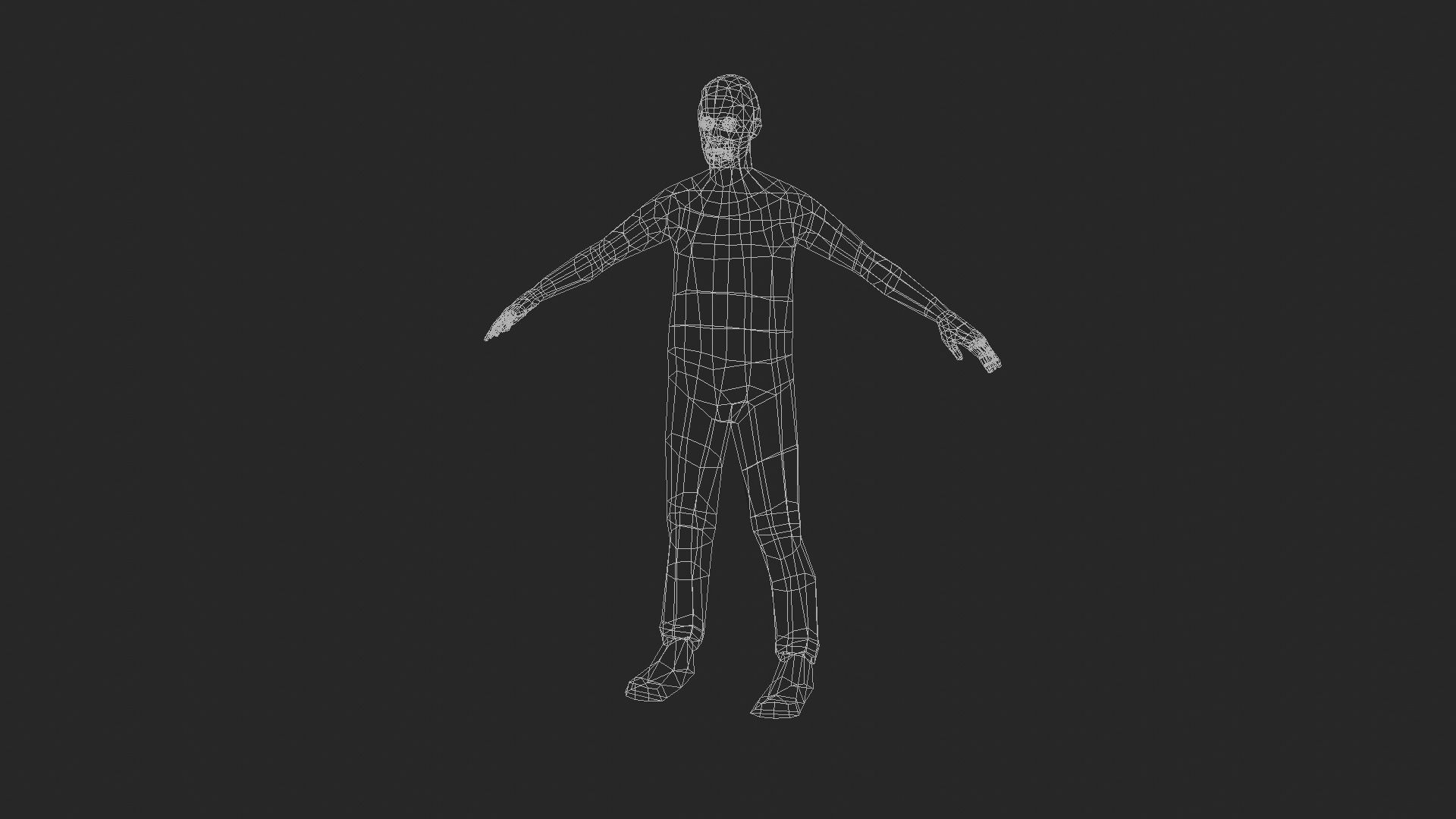 Casual Man with Polo Shirt - With VRCHAT VISEMES Low-poly 3D model_26