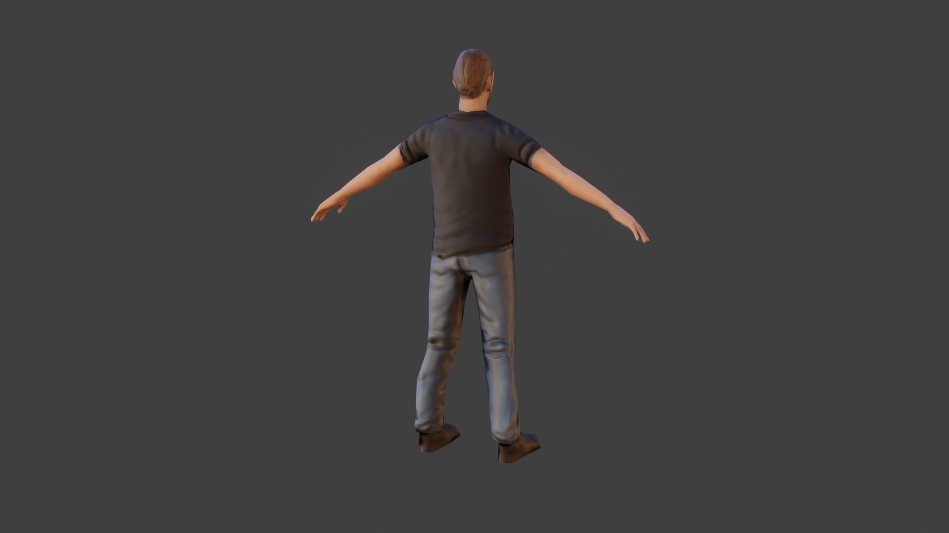 Casual Man with Polo Shirt - With VRCHAT VISEMES Low-poly 3D model_18