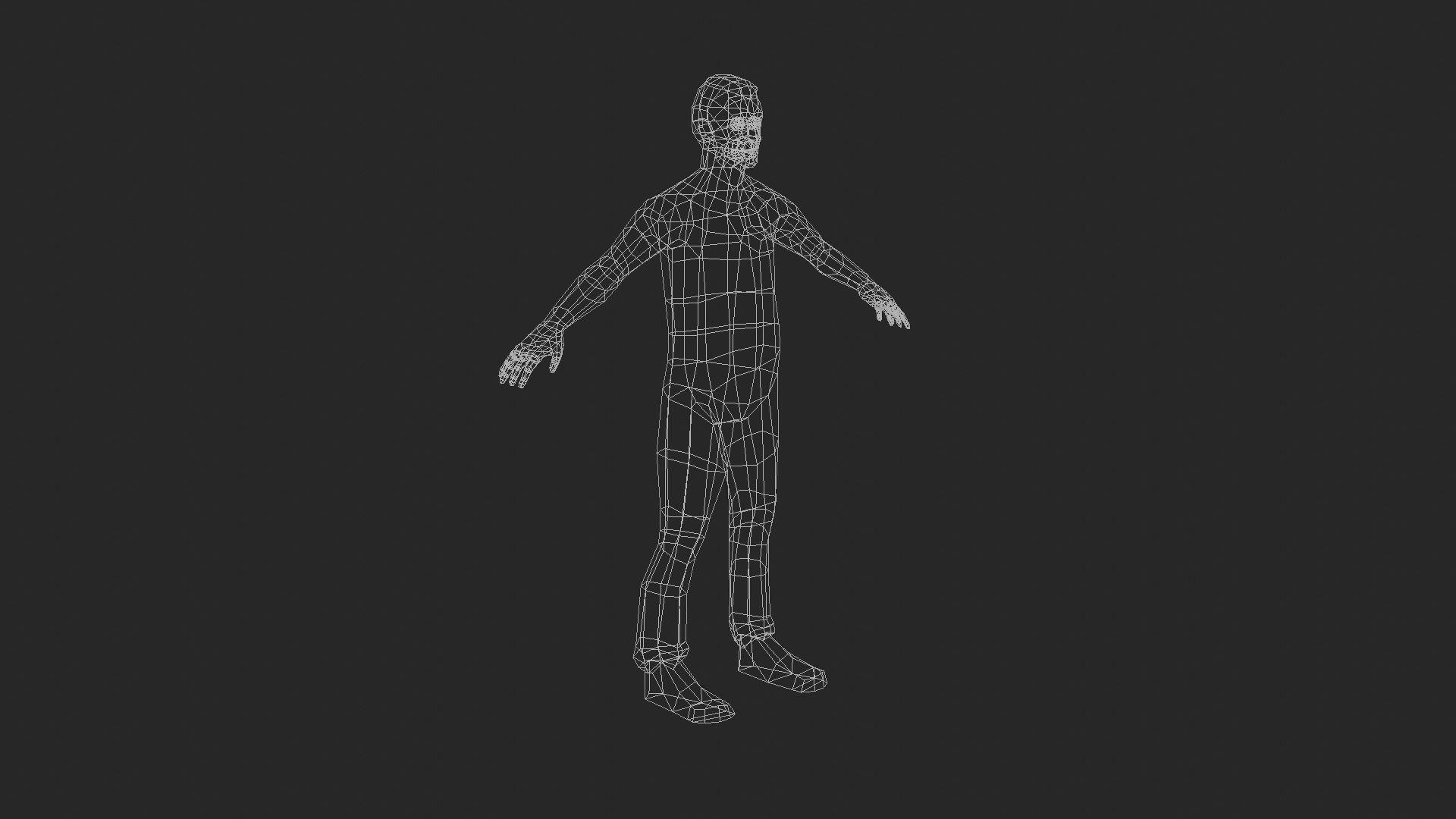 Casual Man with Polo Shirt - With VRCHAT VISEMES Low-poly 3D model_39