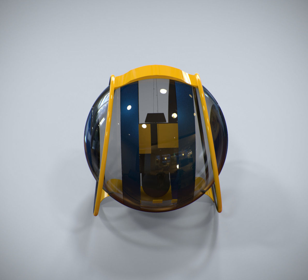 WX-10 sphere 3D model_1