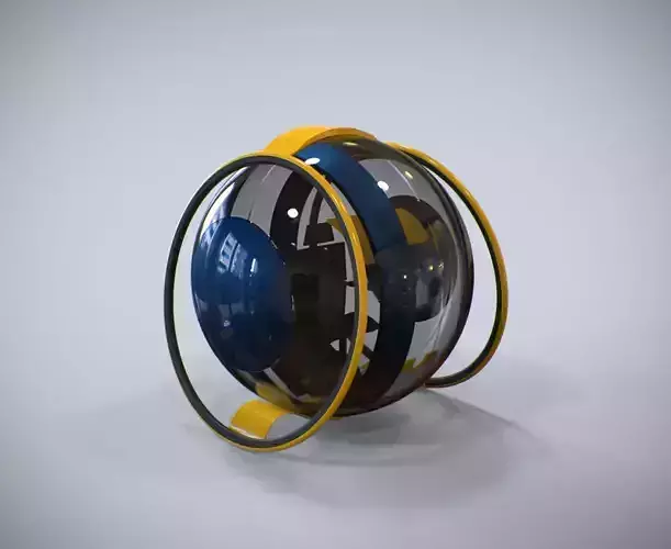 WX-10 sphere 3D model