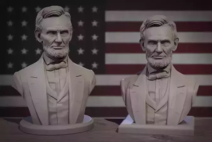  Abraham Lincoln 3D print model