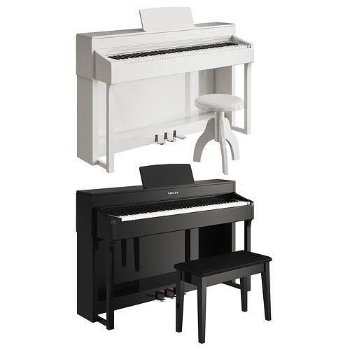 Yamaha CLP-635  3D model