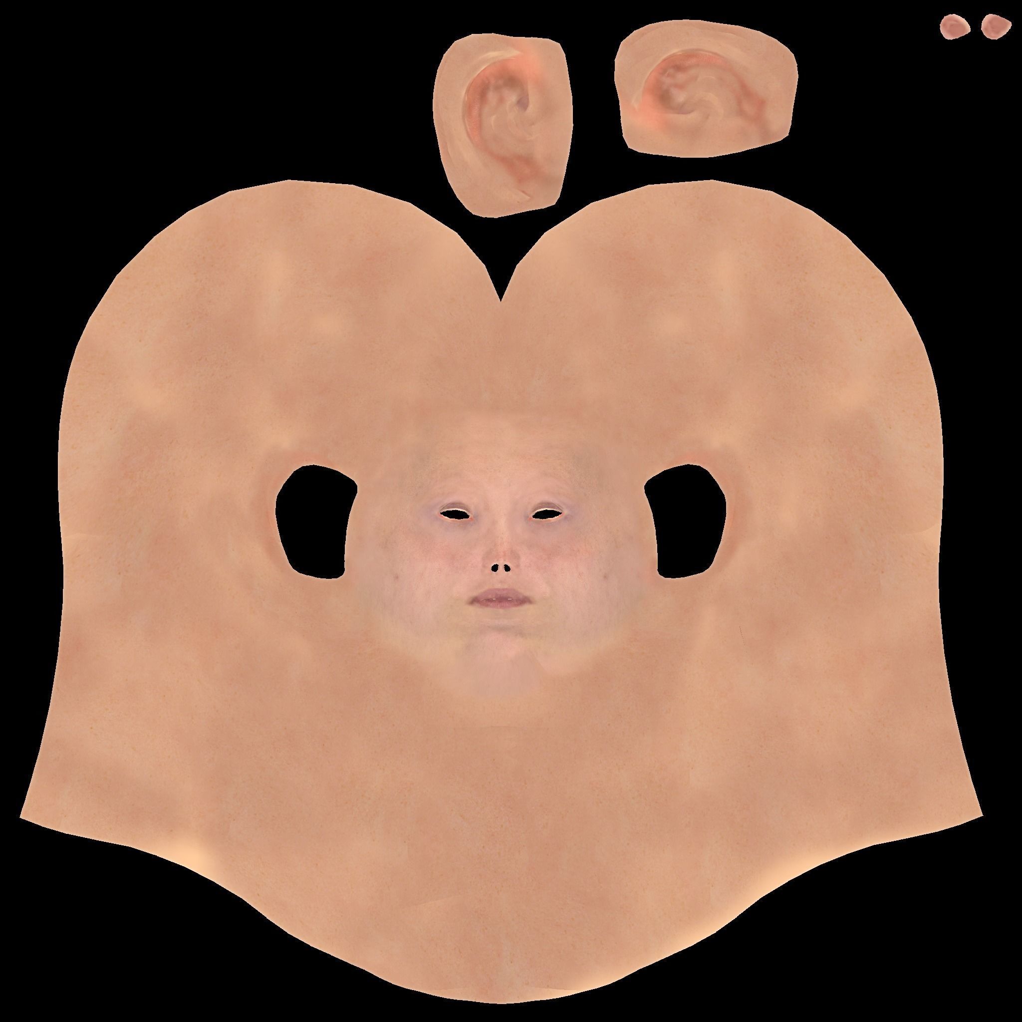 face human and eyes Texture_4