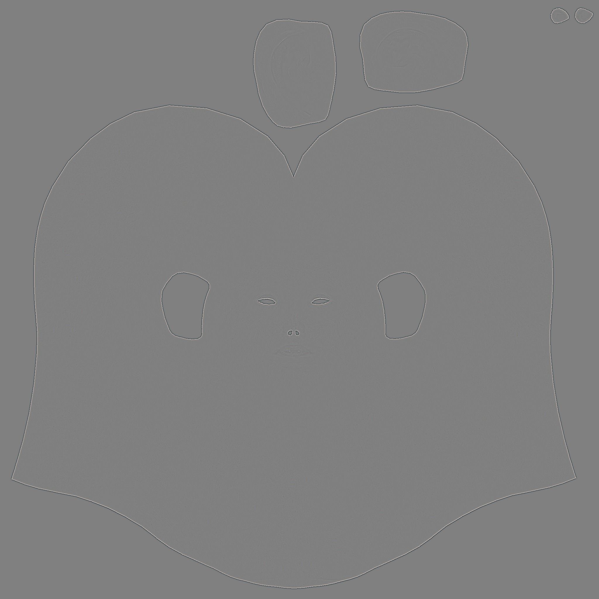 face human and eyes Texture_2