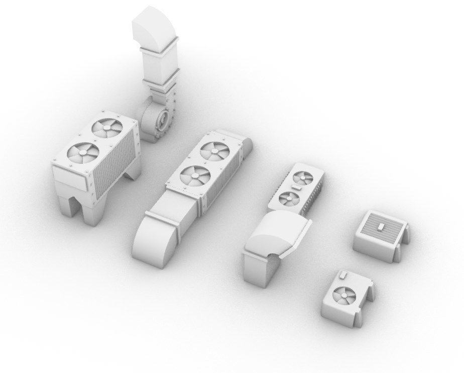HVAC and Ventilation Pack 3D print model_3