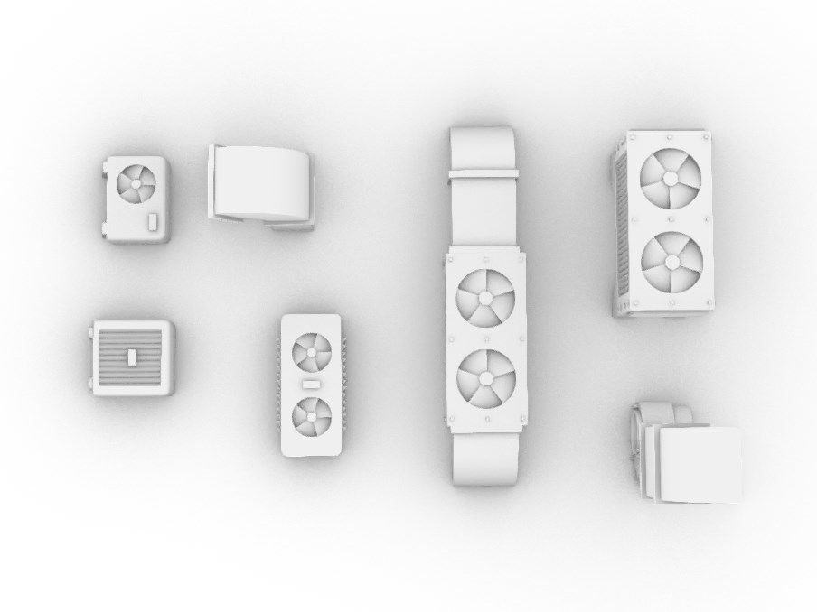 HVAC and Ventilation Pack 3D print model_5