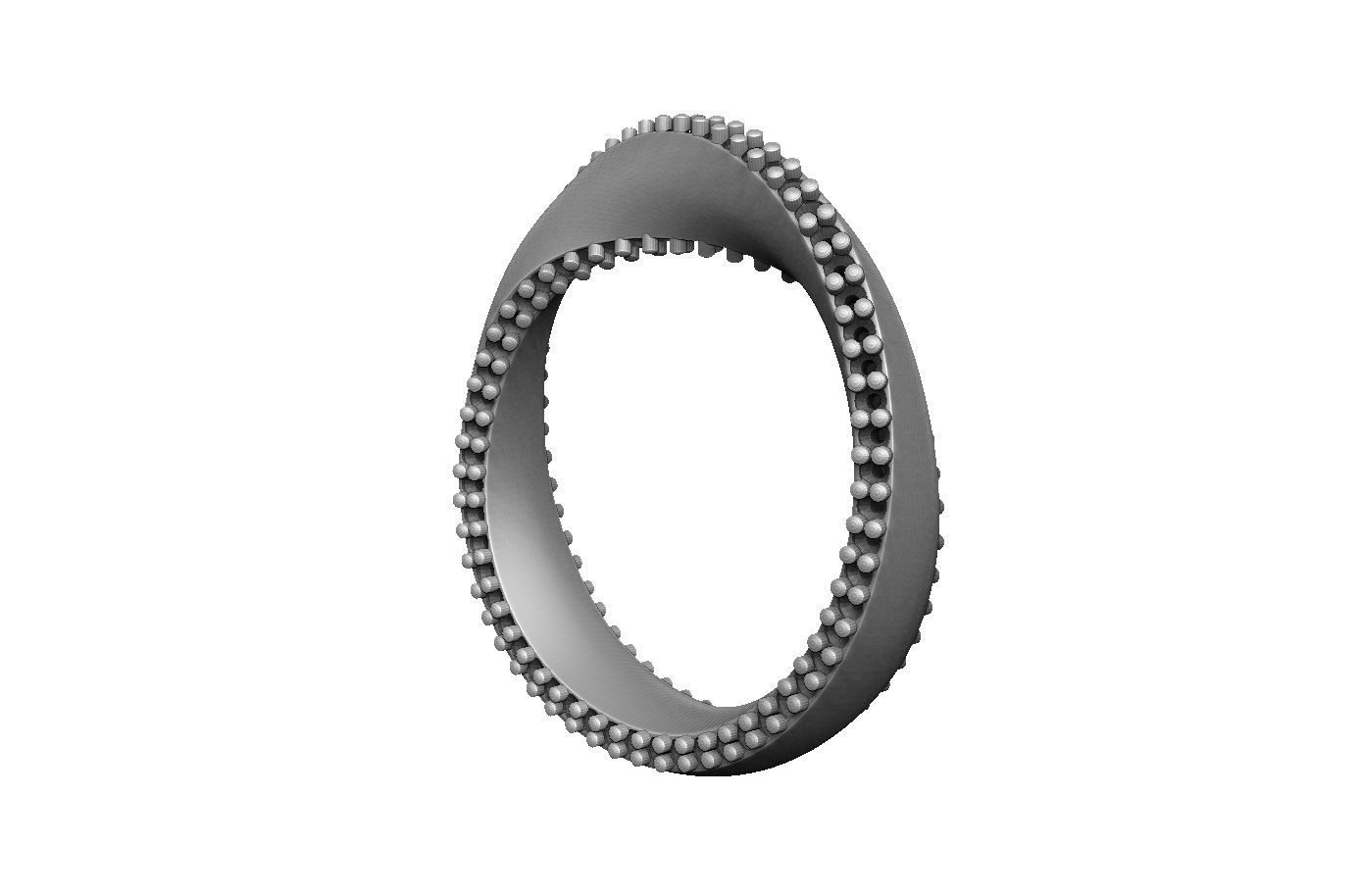 twisted ring 3D print model_5