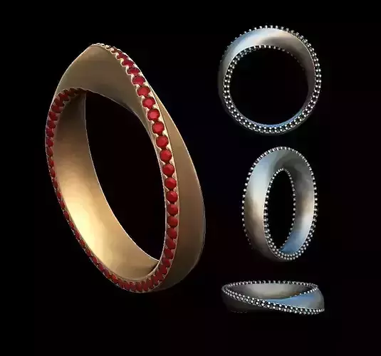 twisted ring