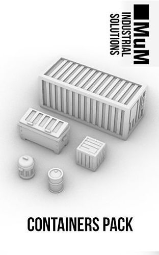 Containers Pack 3D print model