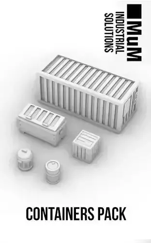 Containers Pack 3D print model