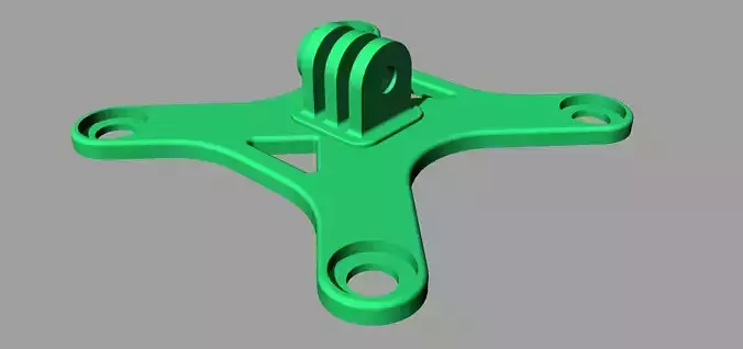 DJI PHANTOM 3 - GOPPRO COMPACT MOUNT