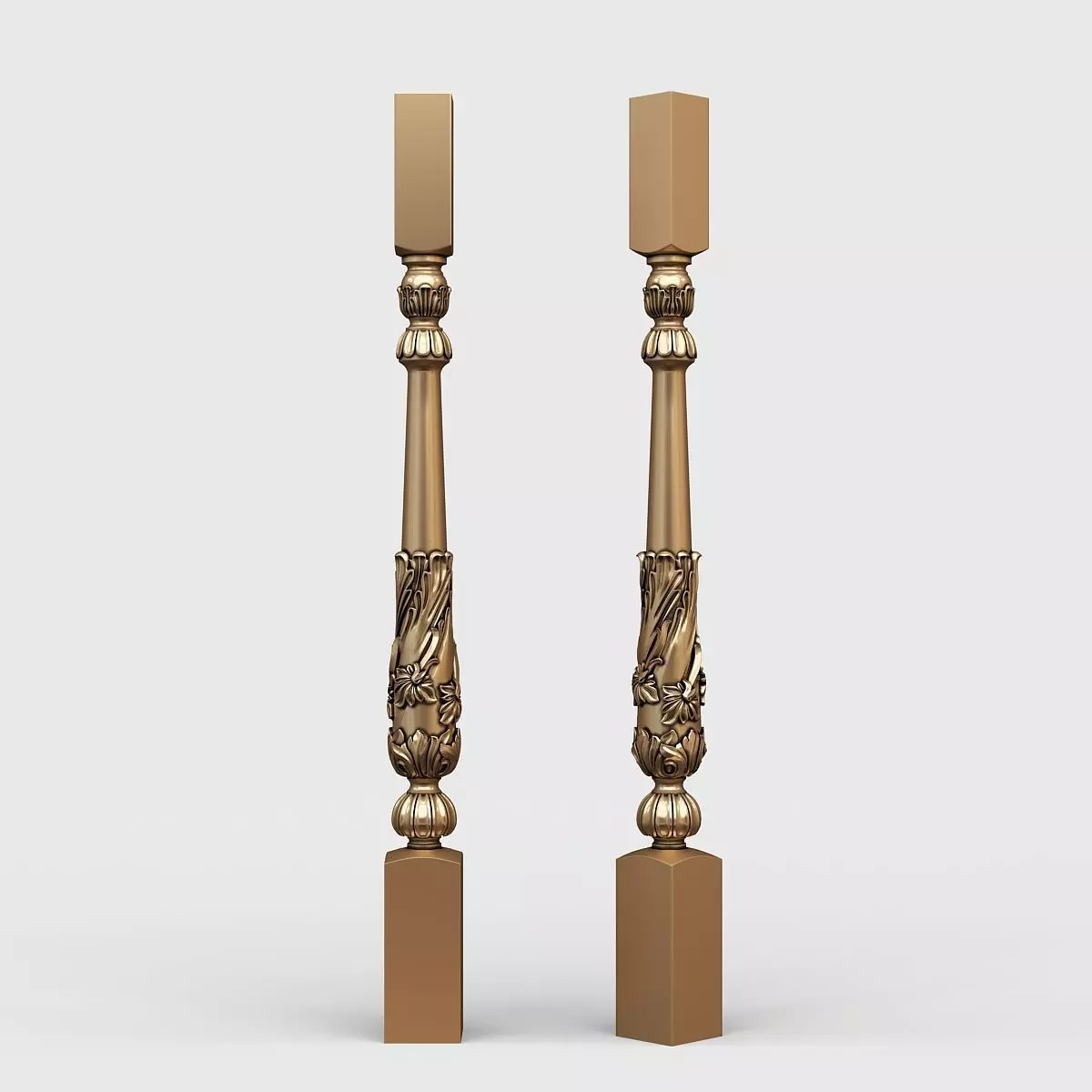 Classic baluster 3D model