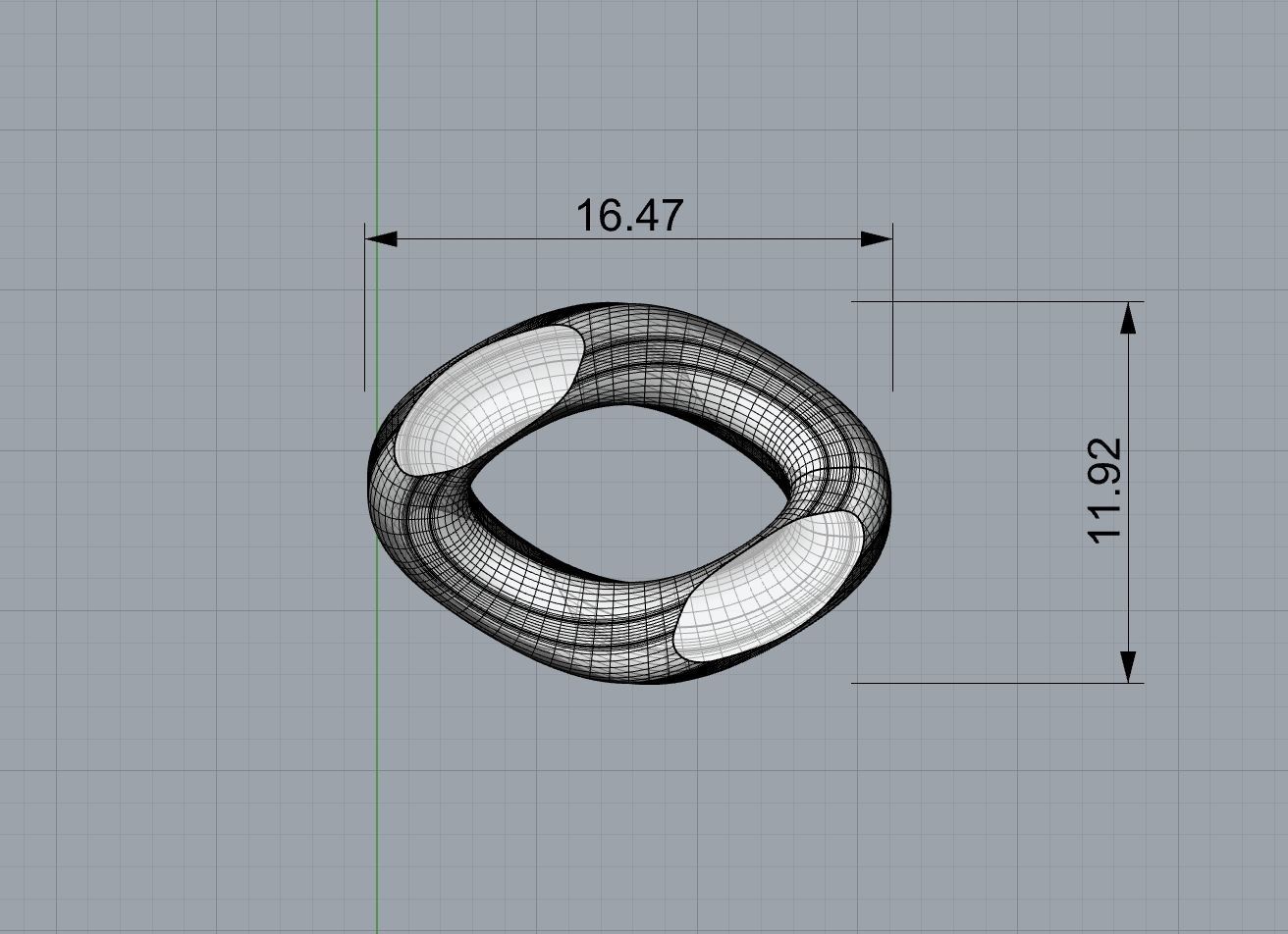 Cuban chain Style  3D print model_7