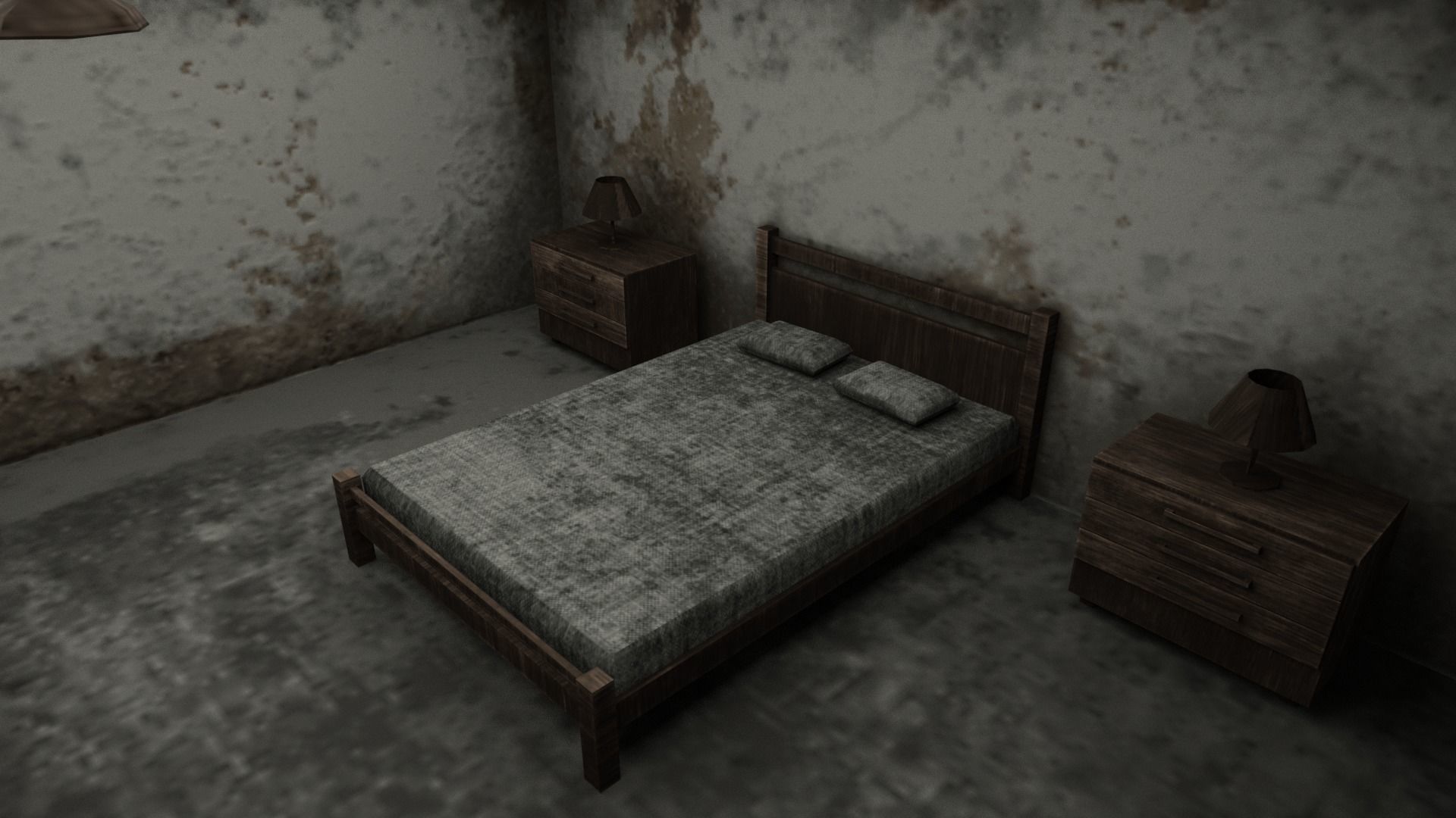 House 05 Low-poly 3D model_4