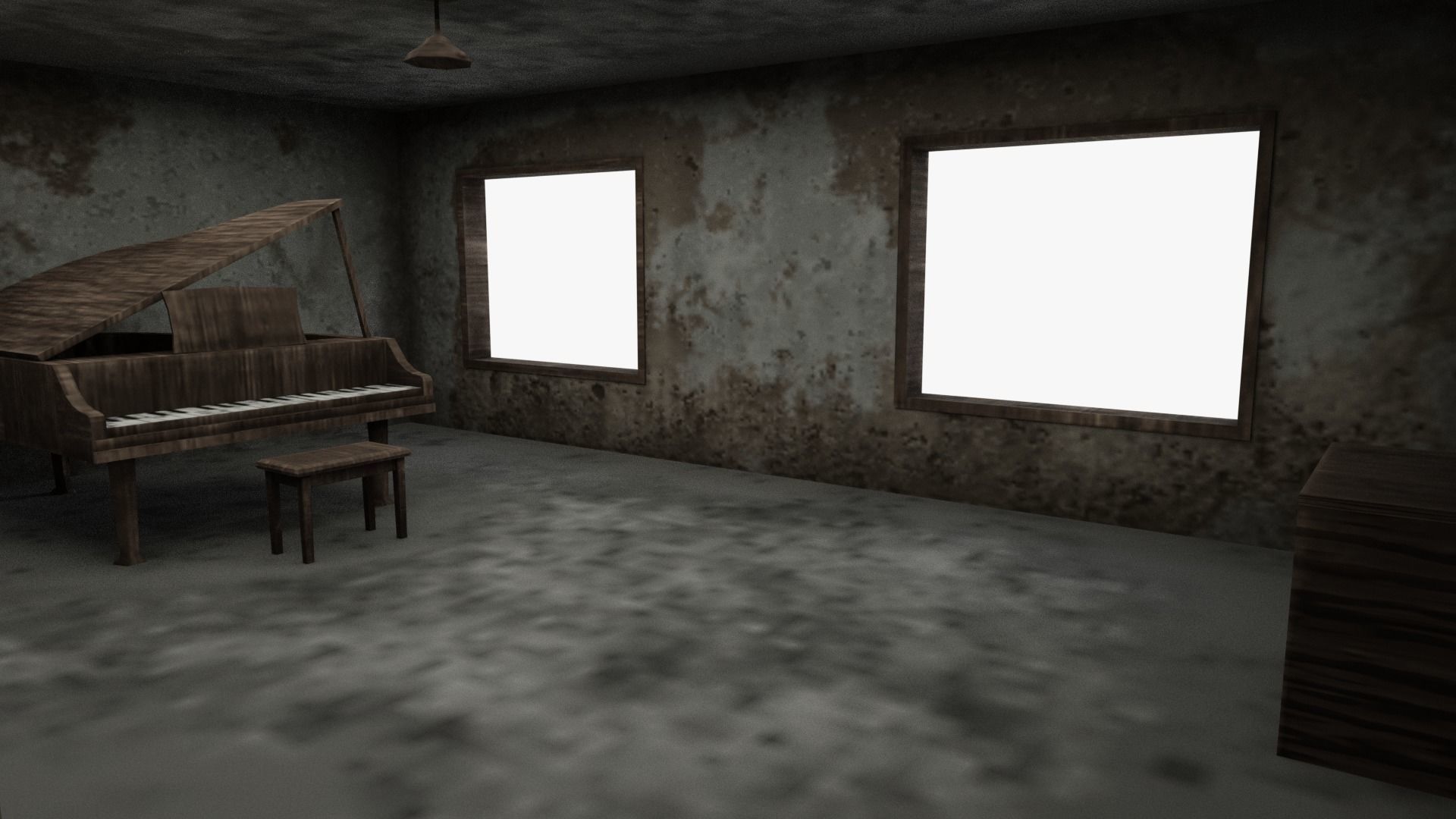 House 05 Low-poly 3D model_8