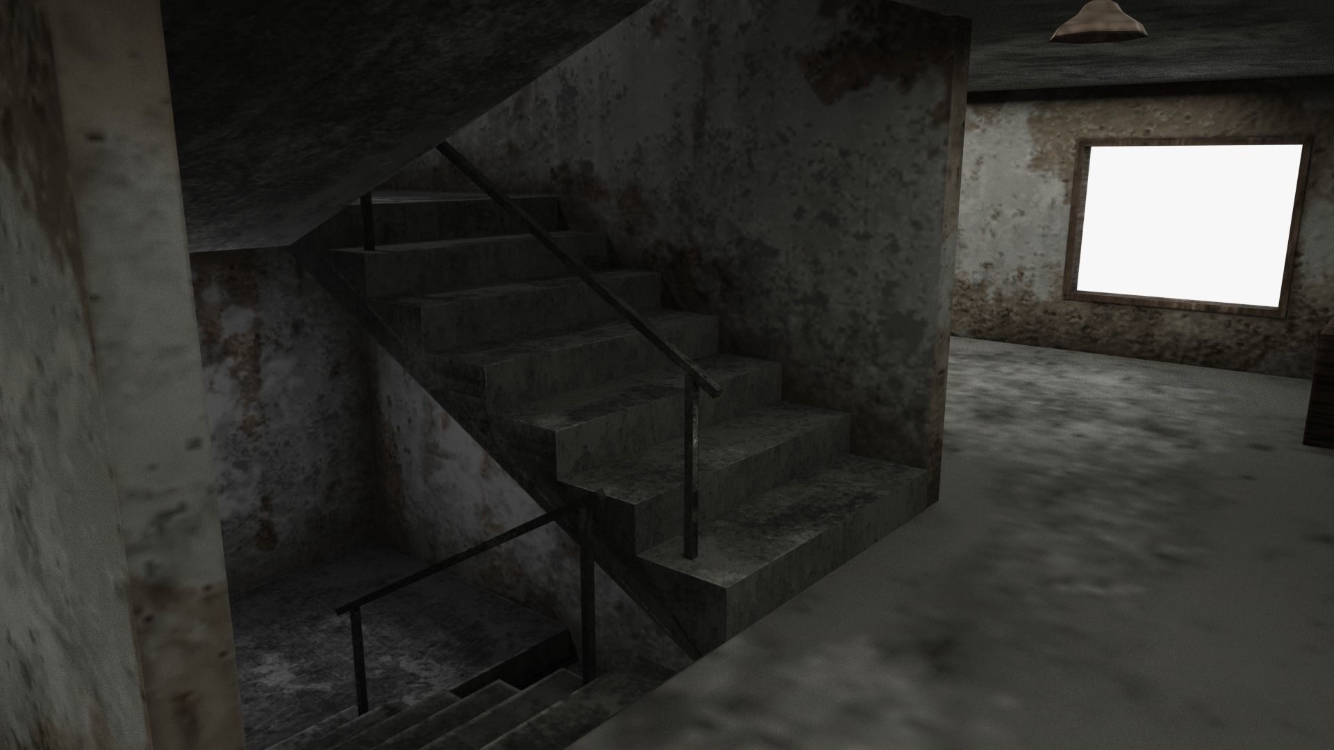 House 05 Low-poly 3D model_6