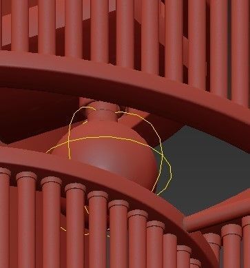 Wall Lamp Mancini 3D model_3