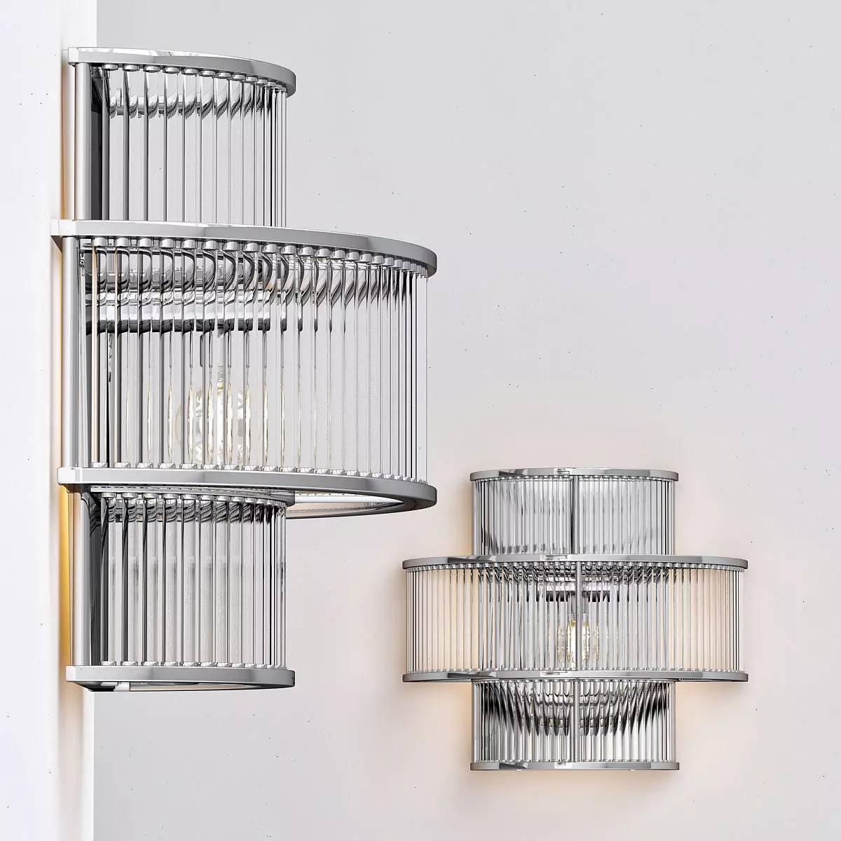 Wall Lamp Mancini 3D model_0