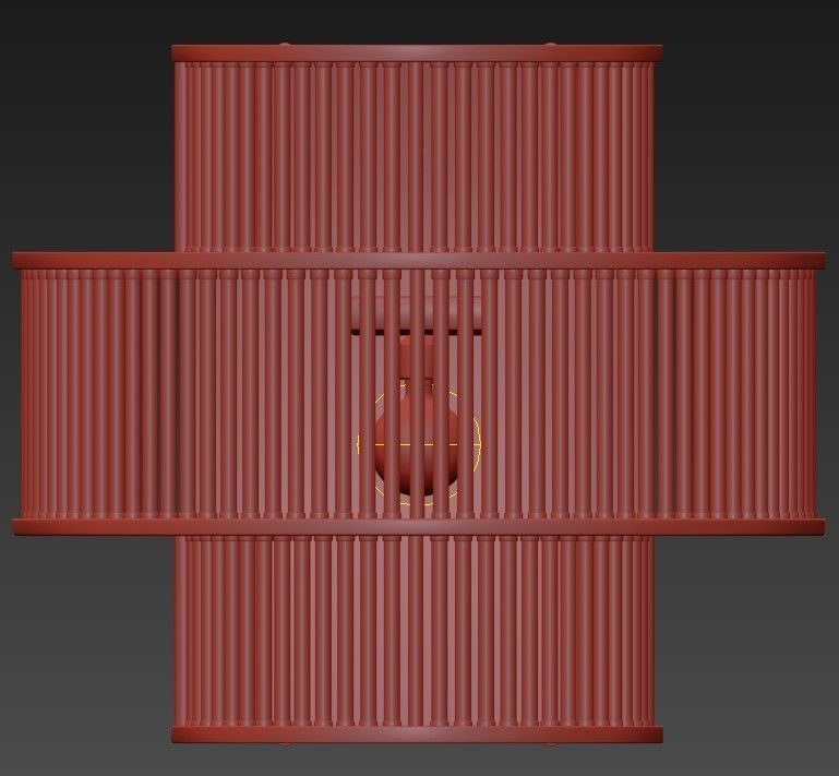 Wall Lamp Mancini 3D model_1