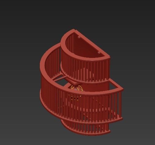 Wall Lamp Mancini 3D model_4