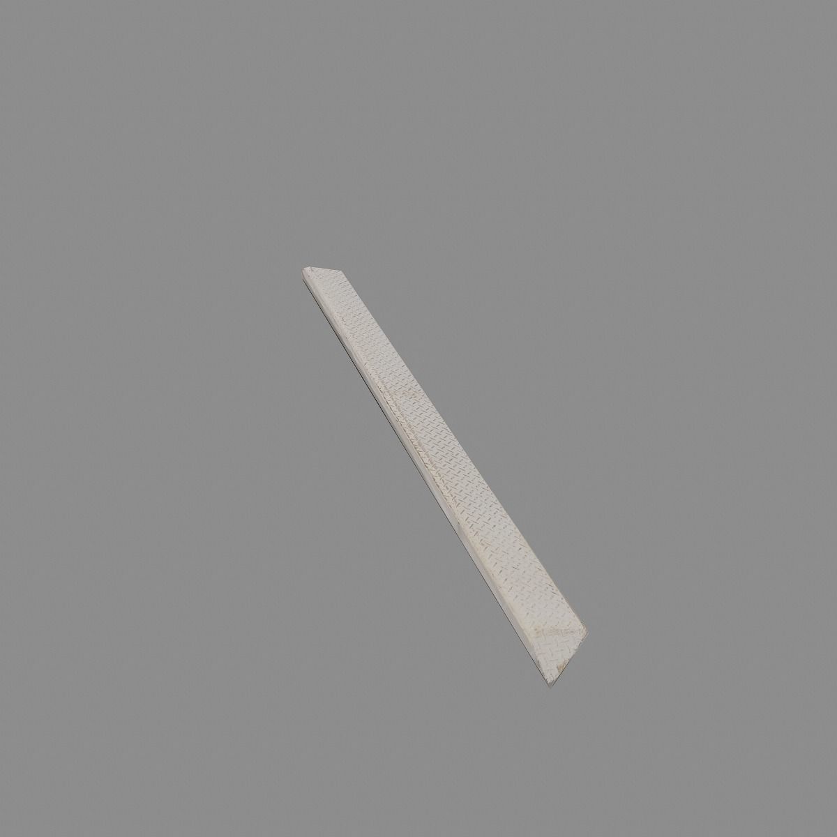 street bumper Low-poly 3D model_2