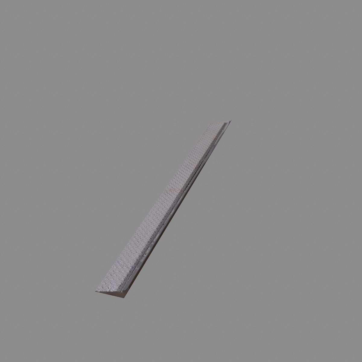 street bumper Low-poly 3D model_8
