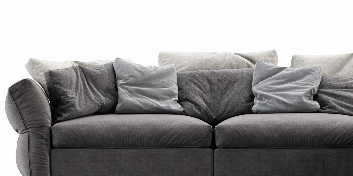 Flexform Newbridge Chaise Lounge 3D model_12