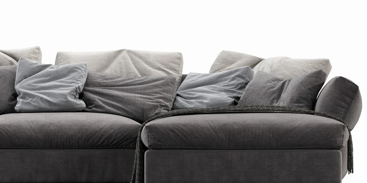 Flexform Newbridge Chaise Lounge 3D model_14