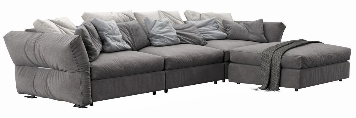 Flexform Newbridge Chaise Lounge 3D model_13