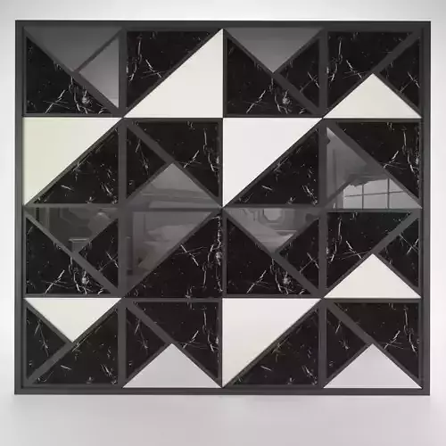 decorative marble wall accessory