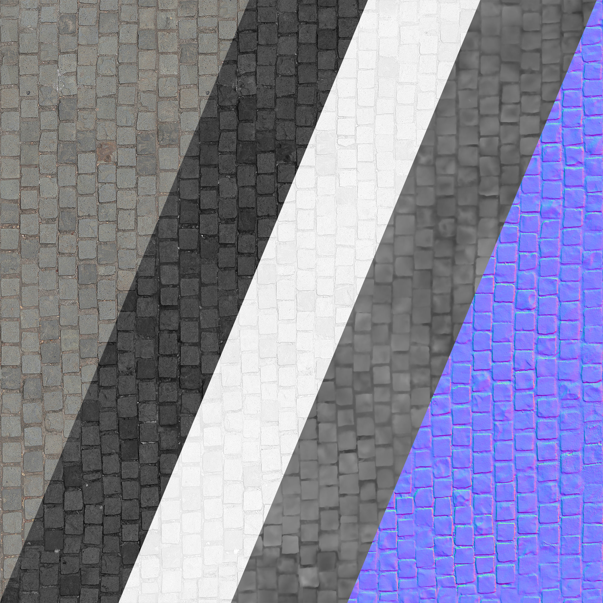 Ultra realistic Tiles Floor  3D model_3