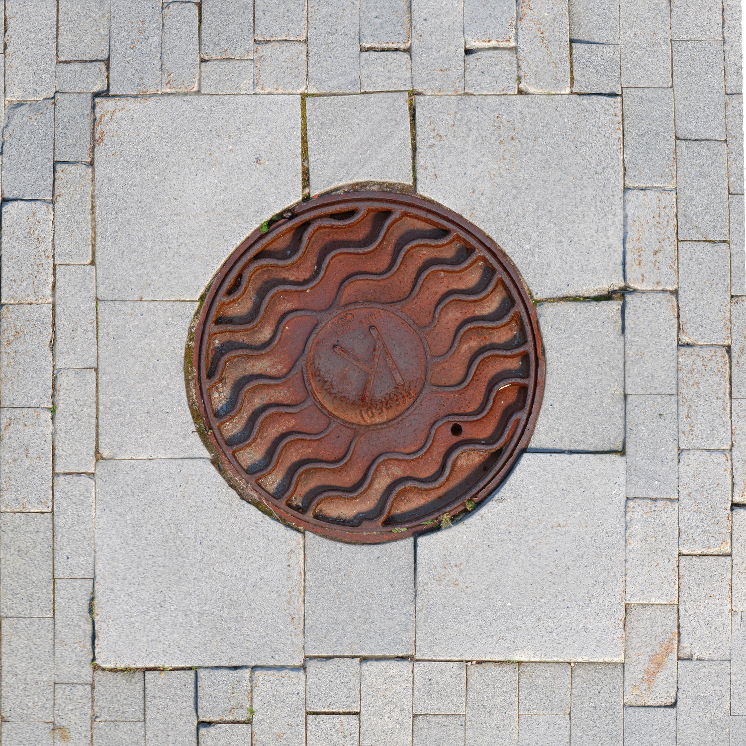 Road hatches 4 3D model_7