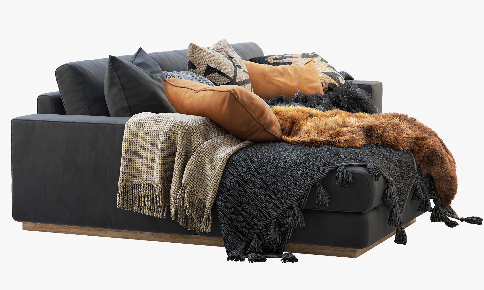 Roveconcepts Noah Sectional Sofa 3D model_7