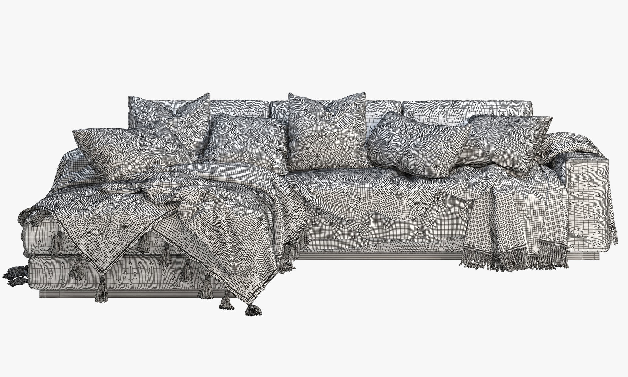 Roveconcepts Noah Sectional Sofa 3D model_12