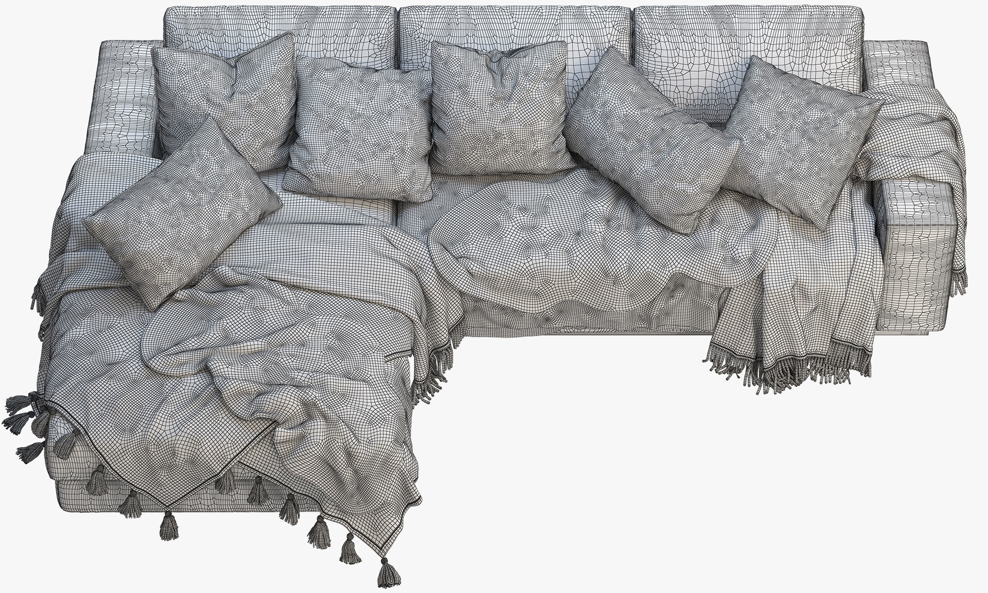 Roveconcepts Noah Sectional Sofa 3D model_14