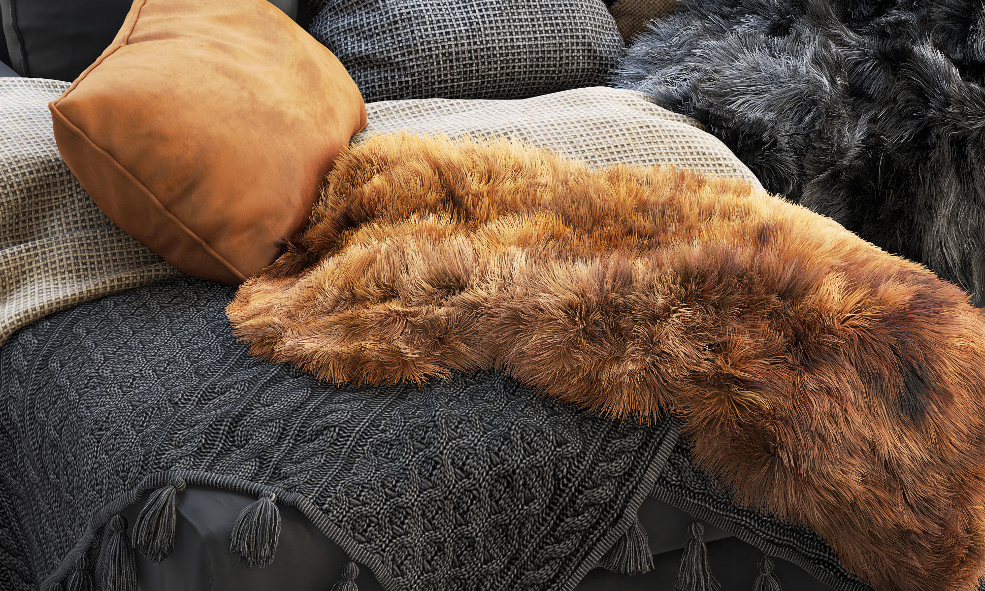 Roveconcepts Noah Sectional Sofa 3D model_6