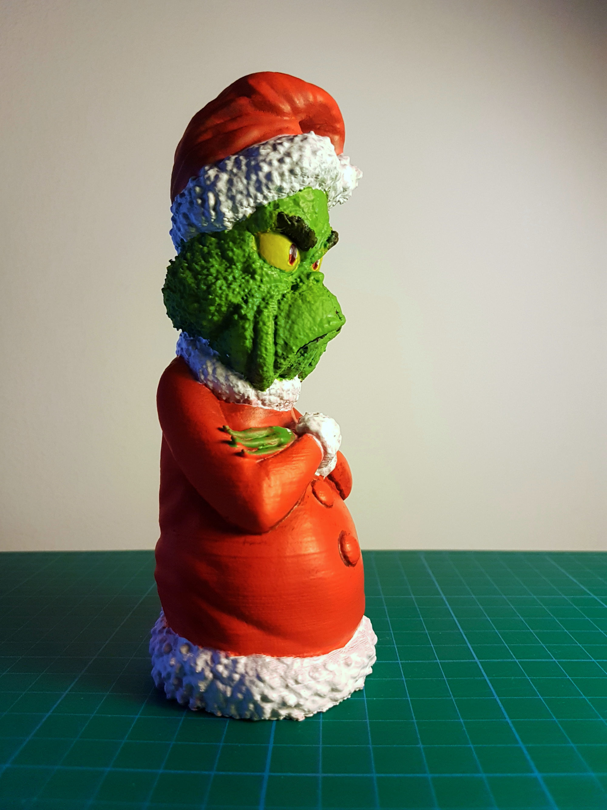 Grinch Christmas tree ornament Free 3D print model_1