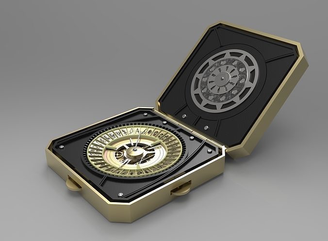 Alethiometer 3D model His dark materials 3D print model