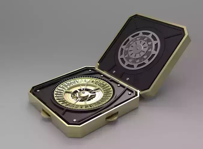 Alethiometer 3D model His dark materials 3D print model