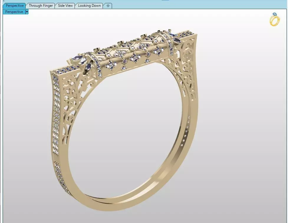 Fancy ideal Bracelet  3D print model_0