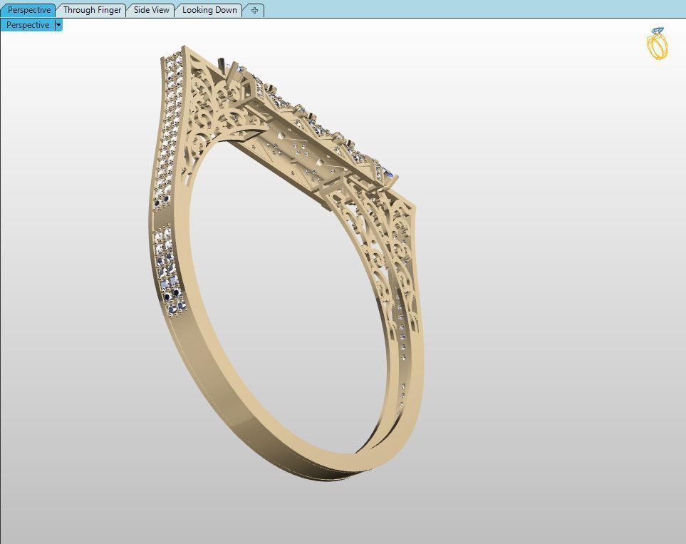 Fancy ideal Bracelet  3D print model_2