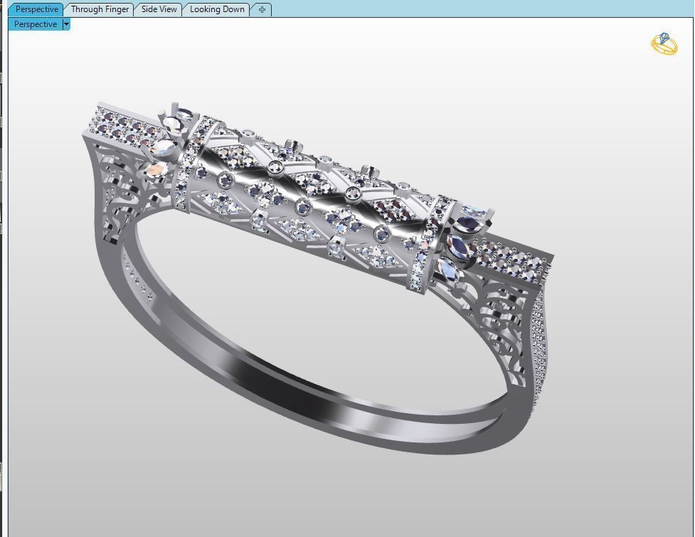 Fancy ideal Bracelet  3D print model_4