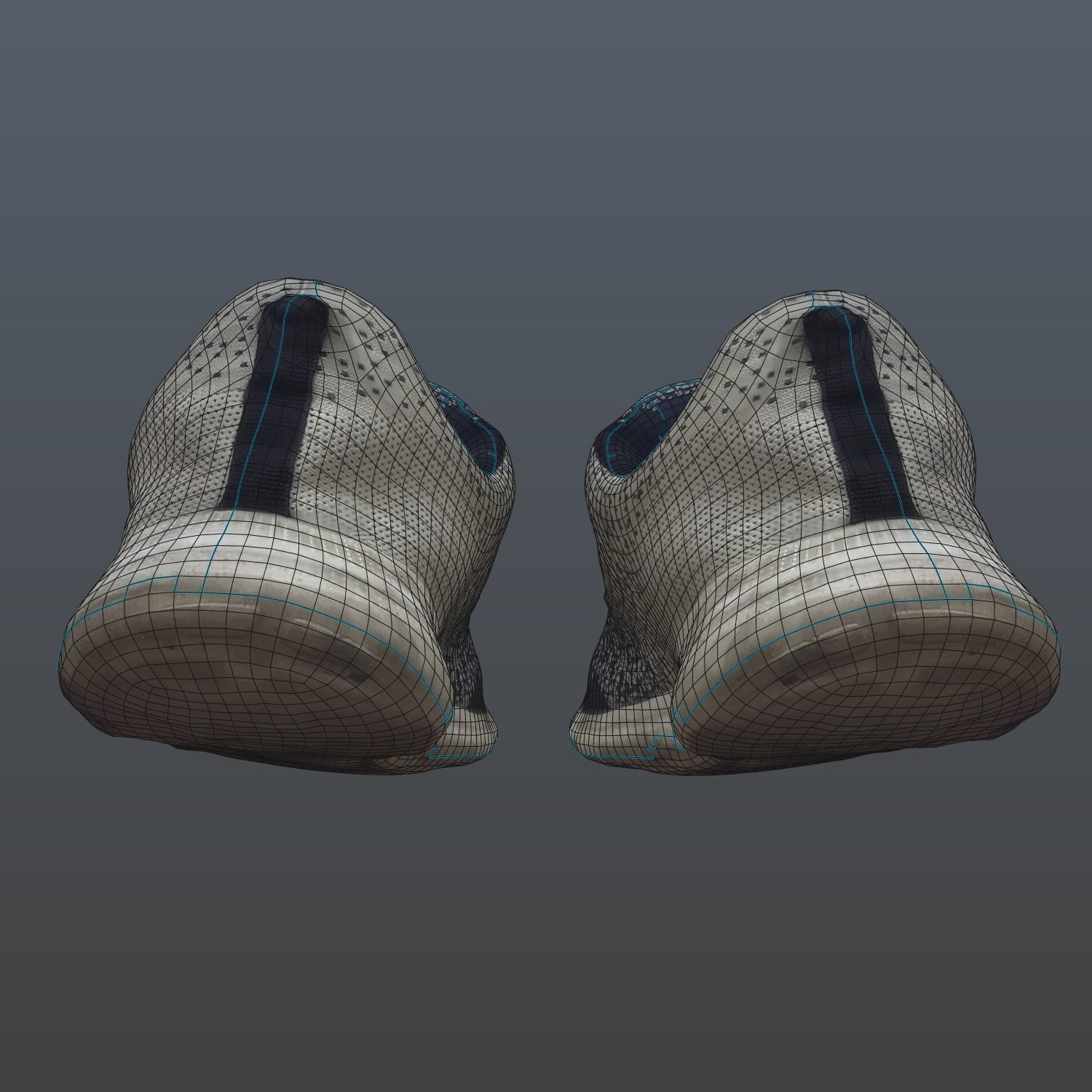 Shabby sneakers photogrammetry 3D model_6