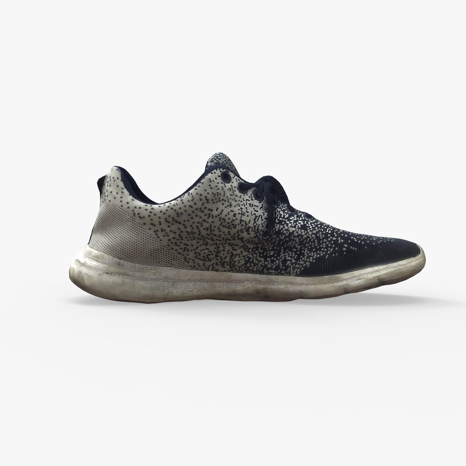 Shabby sneakers photogrammetry 3D model_4