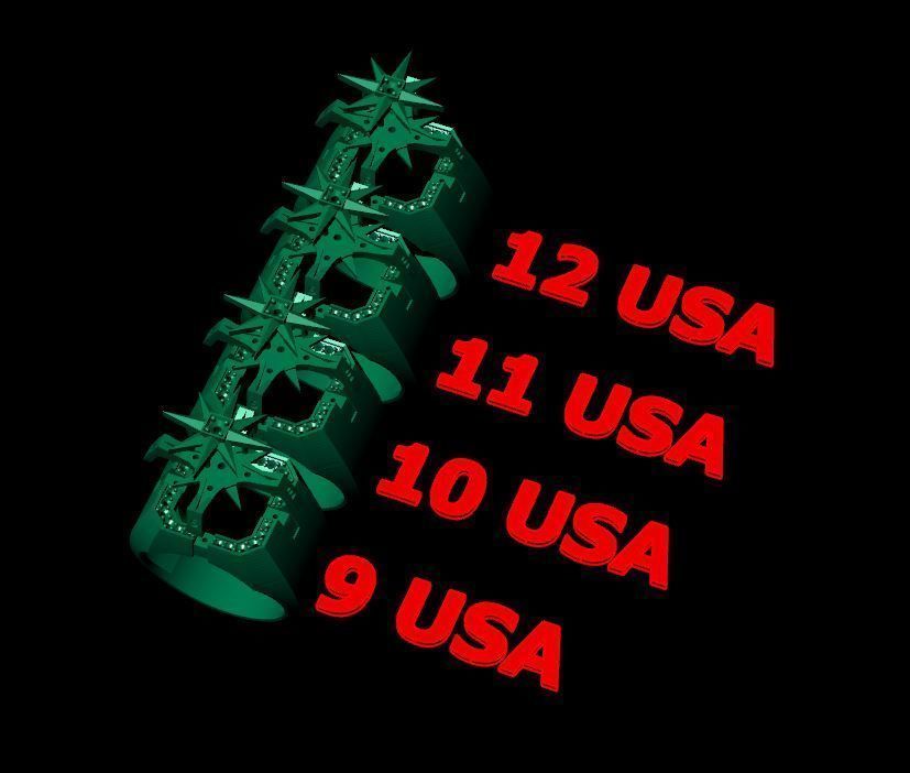 Wind rose ring compass 2 3D print model_10